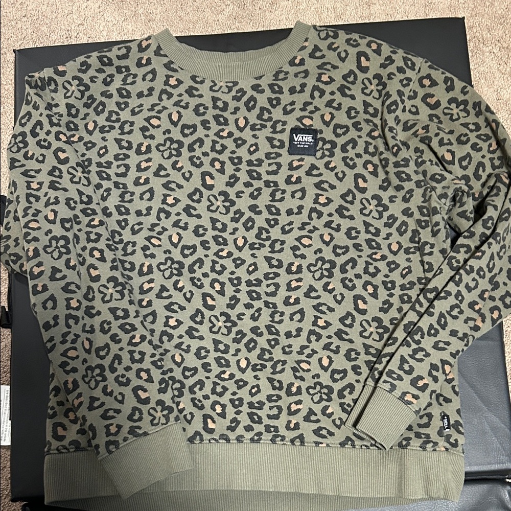 Vans sweatshirt size large